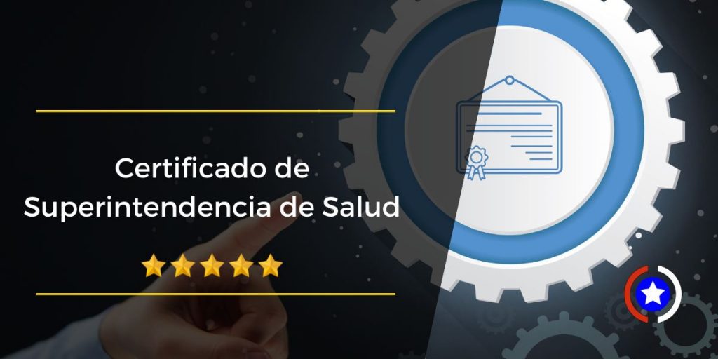 obtener certificado superintendencia salud